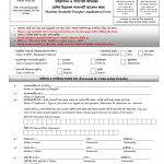 BD Machine Readable Passport Application Form Fill And