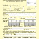 BI 73 Passport Application Form
