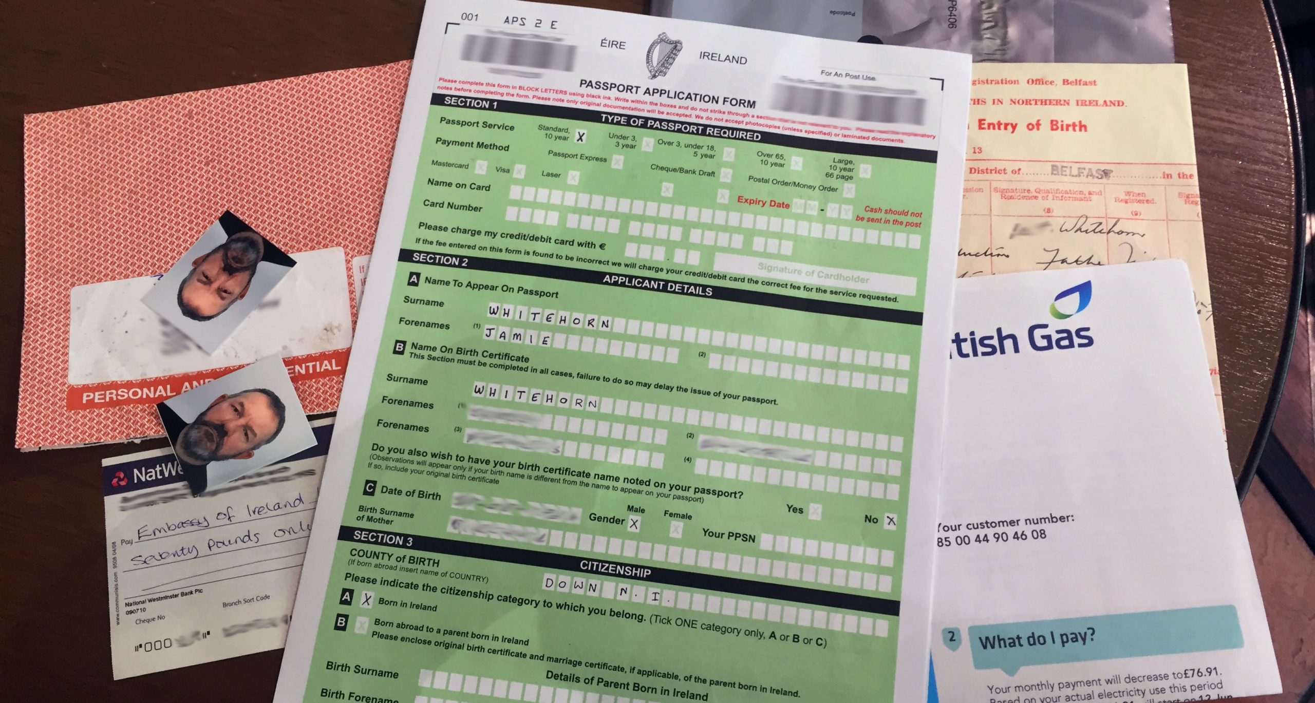 Brexit Day 16 Irish Passport Application Sent Brexit Day 16 Irish Passport Application Sent