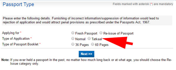 Easy Guide How To Apply For Tatkal Passport Online In India Easy Guide How To Apply For Tatkal Passport Online In India