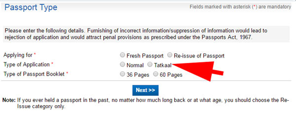 Easy Guide How To Apply For Tatkal Passport Online In India