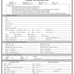 Ethiopia Travel Application Form Download Printable PDF