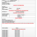 Kenya E Visa Application Form Download Fillable PDF