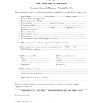 Lost Or Stolen Passport Form 7 Free Templates In PDF