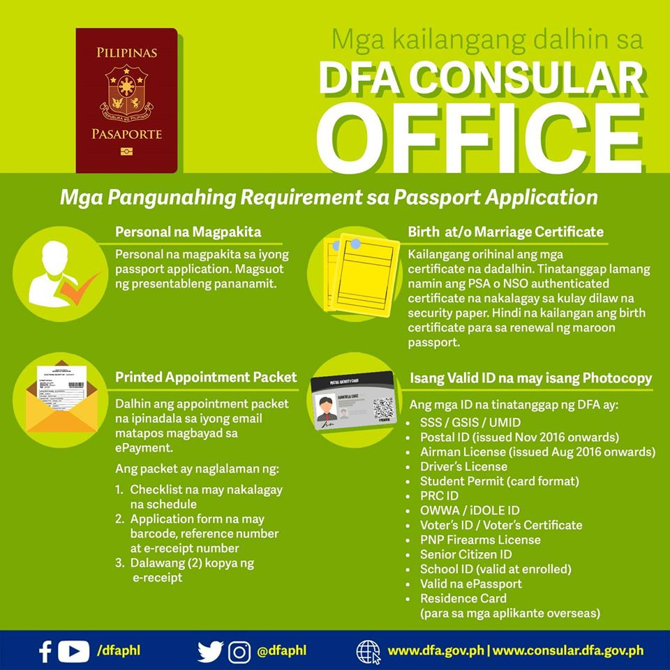 New Philippine Passport Application And Renewal 