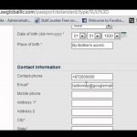 Nigerian Embassy Passport Application Form YouTube