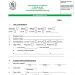 Pakistan Visa Application Form Houston 2020 2021 Fill