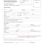 Passport Application Form Washington State PrintableForm
