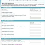 Passport Renewal Form For India Vfs Global PrintableForm