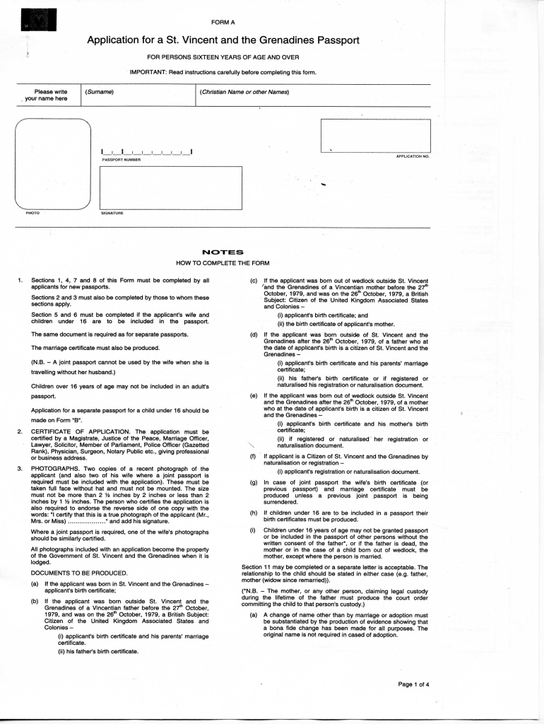 Svg Passport Form Fill Online Printable Fillable 