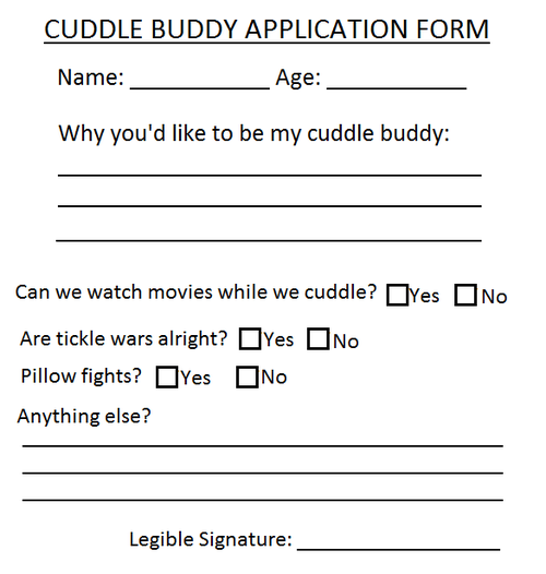 Time To Send Me Application Form