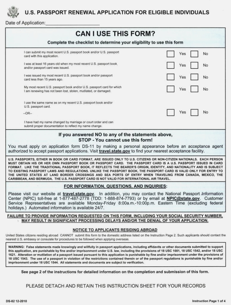 Travel state gov Passport Applications And Forms