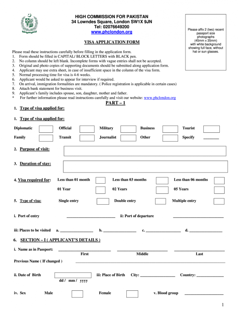 Uk Visa Application Form Download 2020 Pdf 2020 Fill And