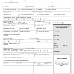 Visa Application Form Embassy Of Ethiopia Printable Pdf