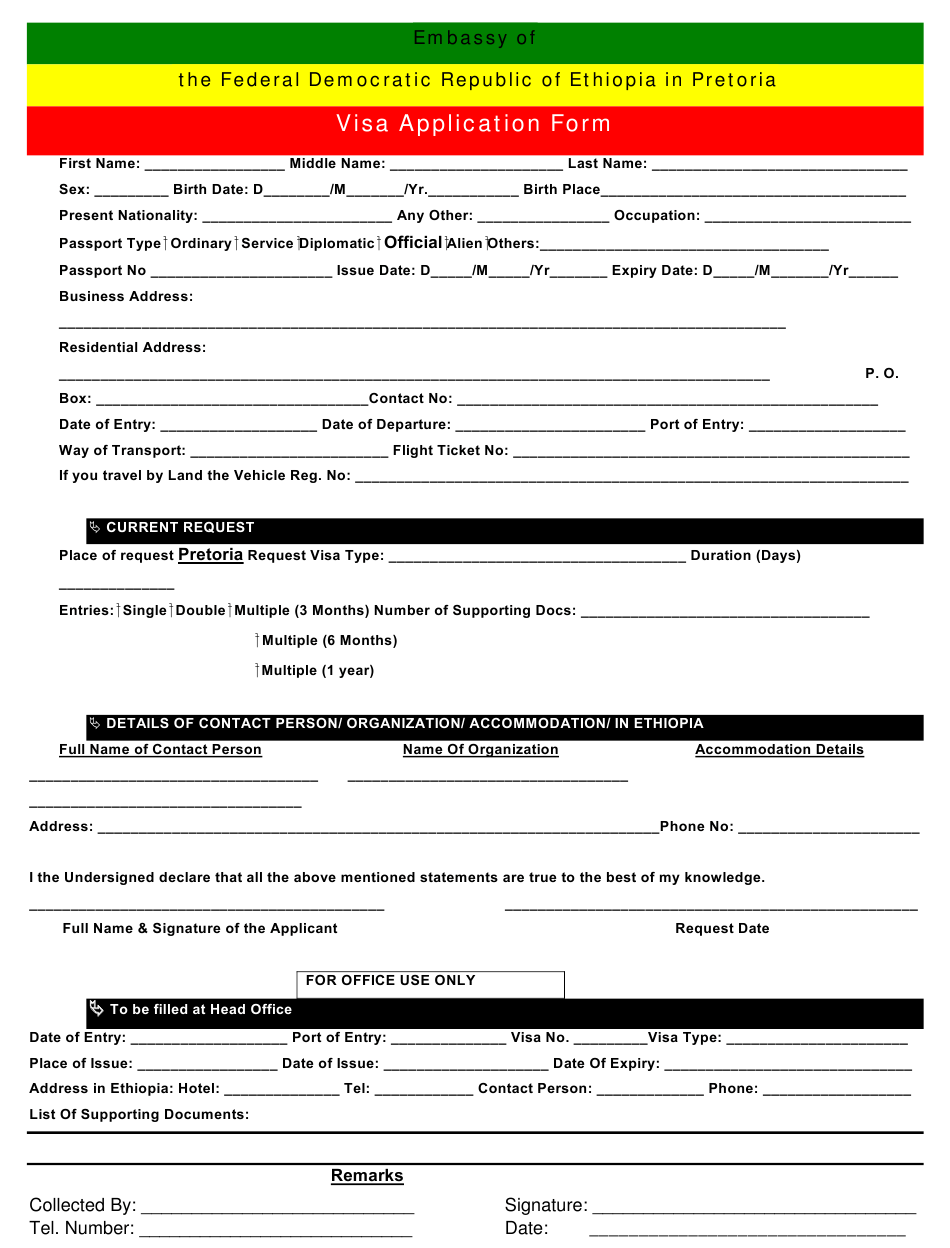 Www Ethiopian New Passport Application Format Pdf Www Ethiopian New Passport Application Format Pdf