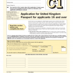 Application For United Kingdom Passport For Applicants 16