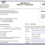 Australia Tourist Visa From India Form 1419