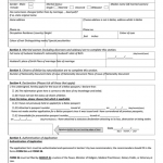 Belize Passport Application Printable Pdf Download