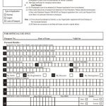 Bls Application Form For Passport Renewal