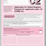 British Passport Renewal Form C1 Download Form Resume