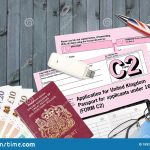 English Form C2 Application For United Kingdom Passport