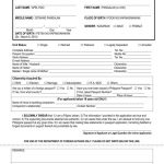 Fillable Passport Renewal Form Passport Application Form