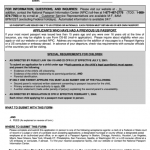 Form Ds 11 Application For A Us Passport Printable Pdf