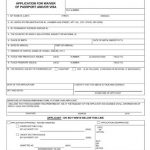 Form I 193 Application For Waiver Of Passport And or Visa