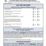 FREE 9 Sample Passport Renewal Forms In PDF MS Word