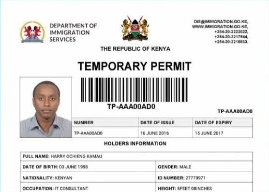 How To Apply For A Temporary Kenyan Passport Online 