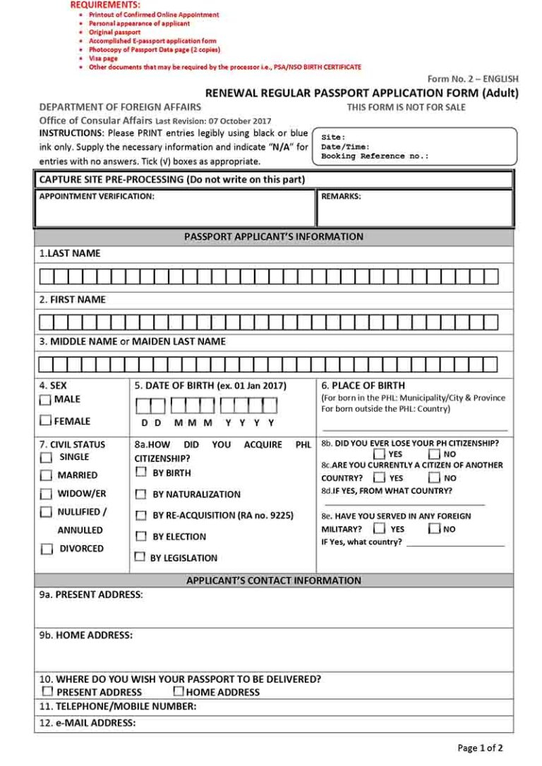How To Renew Philippine Passport At PCG Dubai UAE Dubai OFW