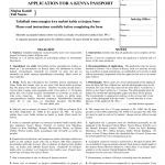 Kenya Passport Application Form Pp1 Fill Out And Sign