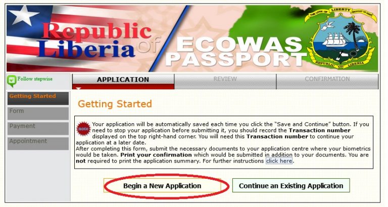 Liberiapassports Online Passport Application Service