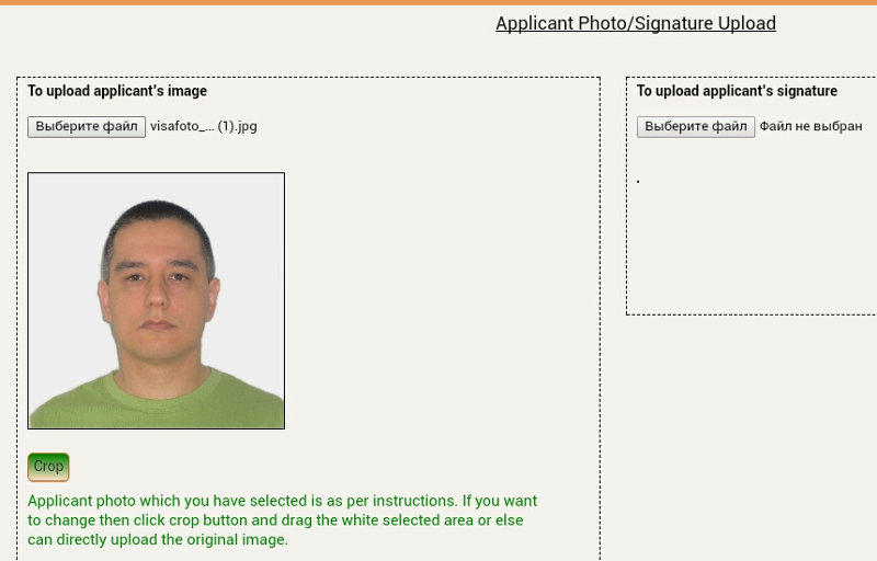 Make And Submit India OCI Passport Photo Online