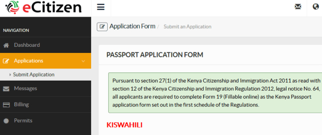 Passport Application Form Online Registration Fees 