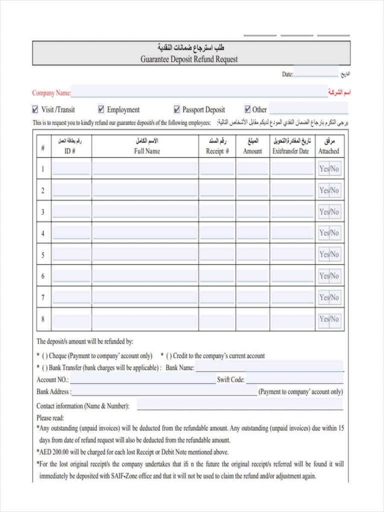 Passport Release Application Form Saif Zone