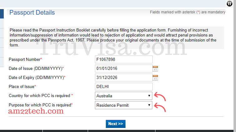 Police Clearance Certificate In India Passport Office