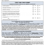 U S Passport Renewal Application For Eligible Individuals