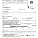 2020 Passport Renewal Form Fillable Printable PDF