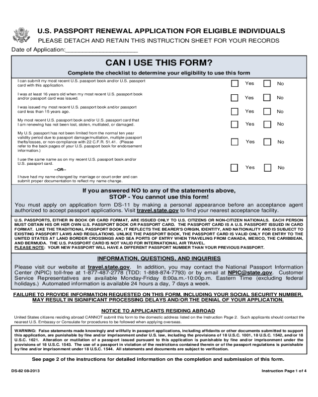 2022 Passport Renewal Form Fillable Printable PDF Forms Handypdf 2022 Passport Renewal Form Fillable Printable PDF Forms Handypdf