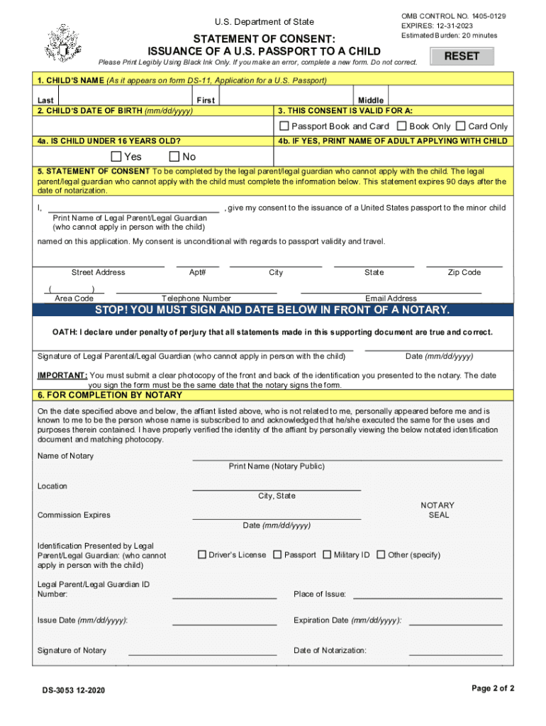 3053 Fill Out And Sign Printable PDF Template SignNow