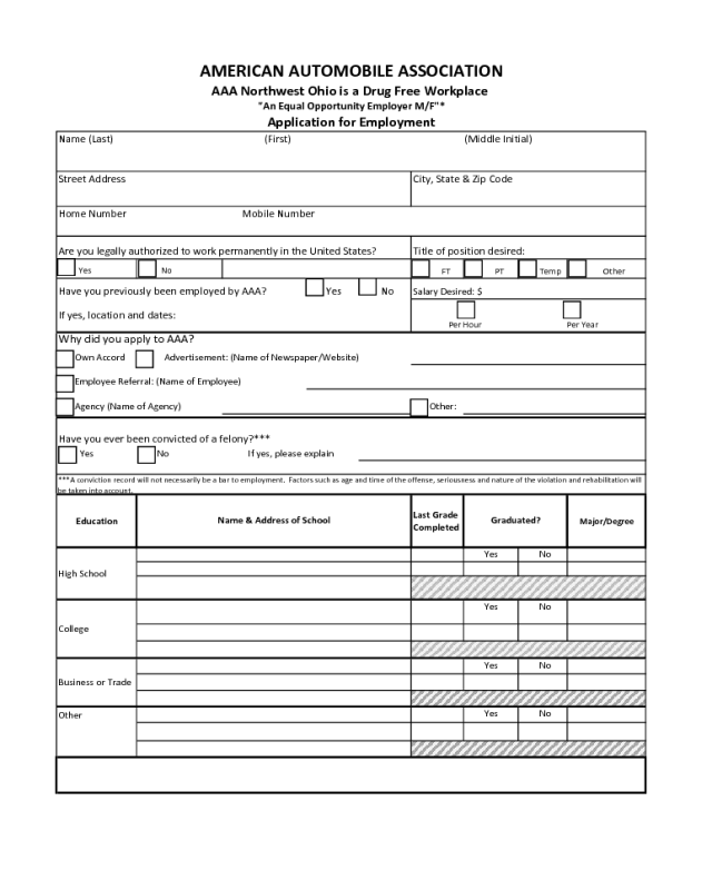 AAA Application Form Edit Fill Sign Online Handypdf AAA Application Form Edit Fill Sign Online Handypdf
