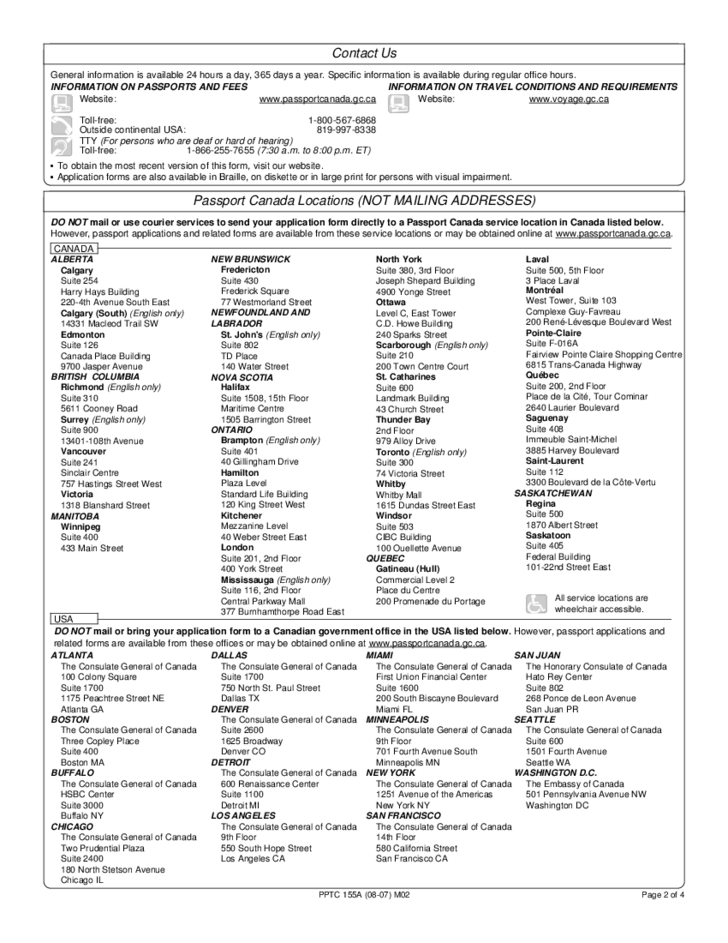 Aboriginal Passport Application Form Printable Form 2021