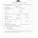 Application Of Nigeria Passport Fill Online Printable Fillable