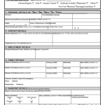 Bahamas Passport Application Form Printable Pdf Download