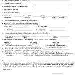 Bangladesh Application Form For New Passport Download Printable PDF