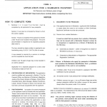 Barbados Passport Renewal Form Fill Out And Sign Printable PDF