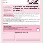 British Passport Renewal Form C1 Download Form Resume Examples
