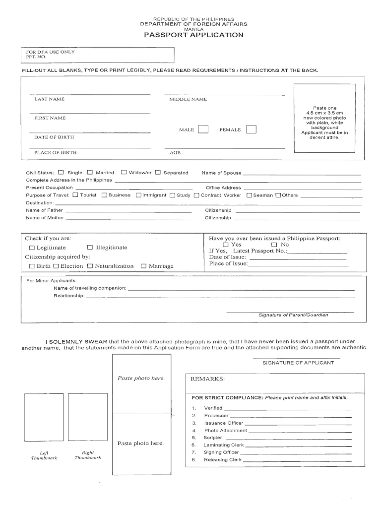 Dfa Fill Up Form Fill Out Sign Online DocHub