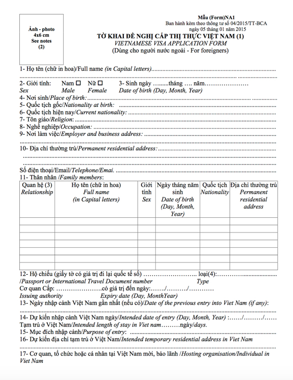 Diagramma Image Thailand Visa Application Form Word Format